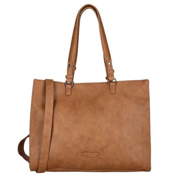 Enrico Benetti Lily Handbag 15"-Cognac