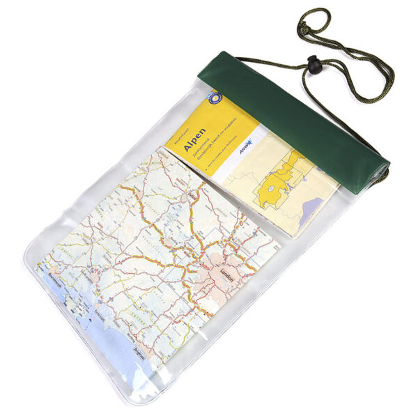 Waterdichte tas - PVC - 40 x 26,5 cm - met koord - reisaccessoire