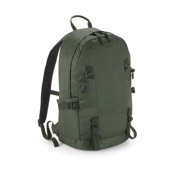 Quadra rugzak/rugtas voor wandelaars/backpackers - groen - 20 liter