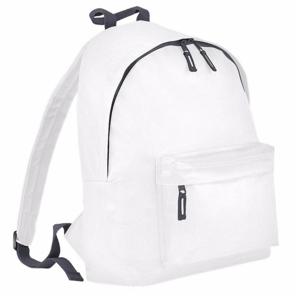 Bagbase rugzak/rugtas voor kinderen - wit - 14L - 38 x 28 x 19 cm