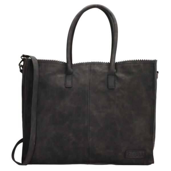 Zebra Trends Lisa XL Shopper-Black