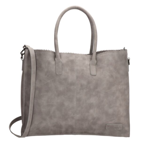 Zebra Trends Lisa XL Shopper-Grey
