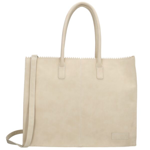 Zebra Trends Lisa XL Shopper-Crème