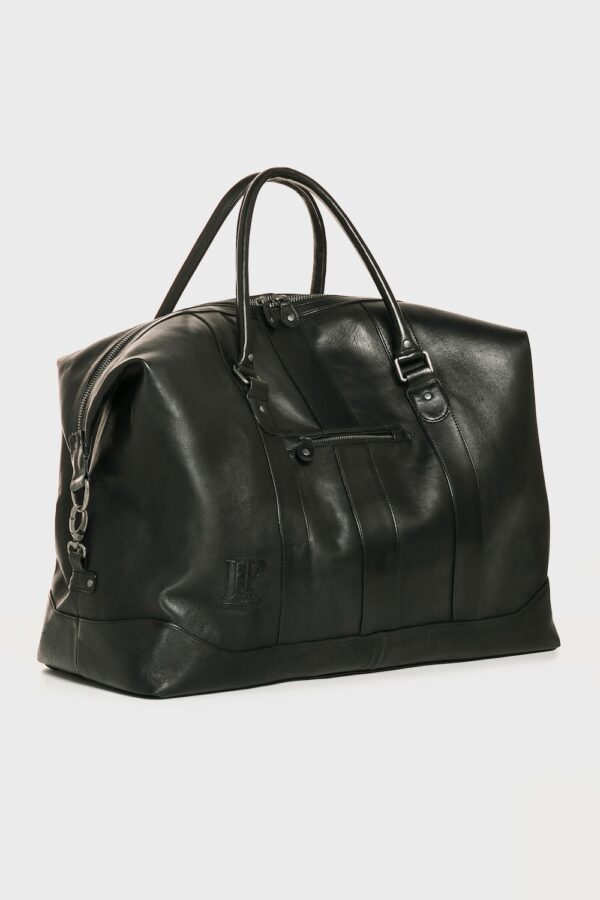 weekender, grote maten, , heren, zwart, maat: one size, leer, jp1880