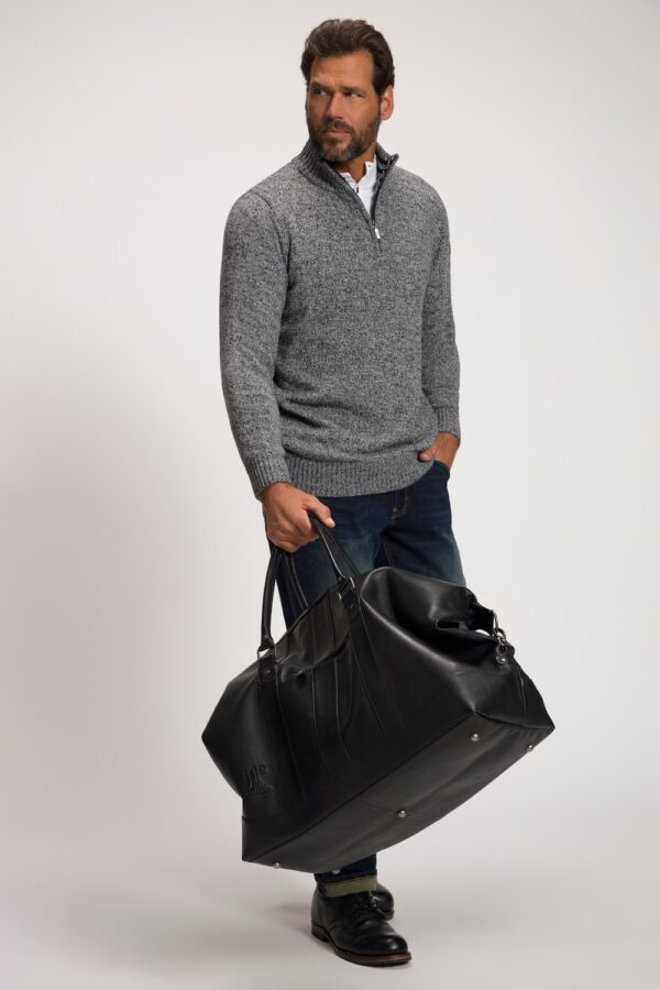 Grote Maten Weekender, Heren, zwart, Maat: One Size, Leer, JP1880