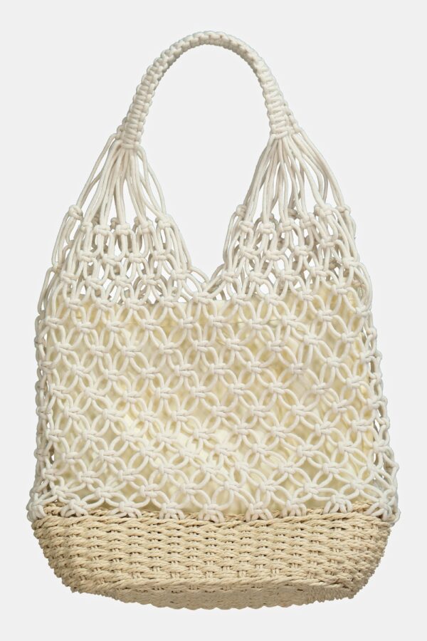 Grote Maten tas, Dames, beige, Maat: One Size, Polyester/Overige, Ulla Popken