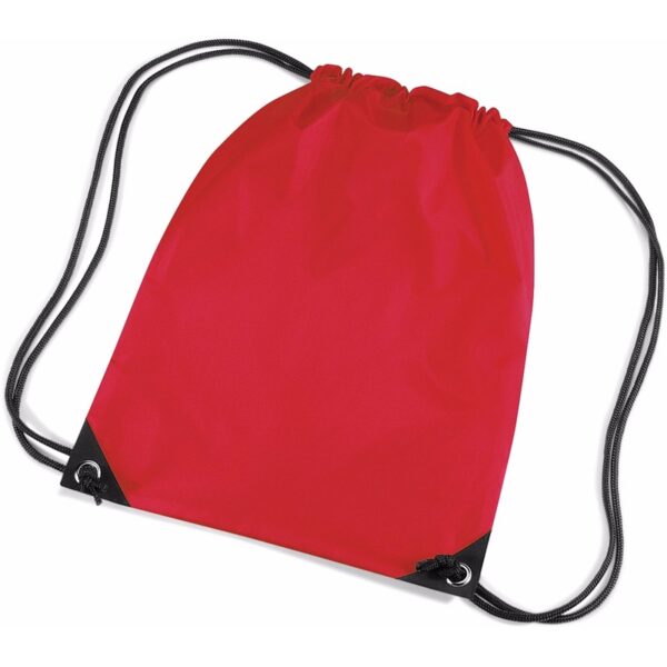 Gekleurde gymtas rood