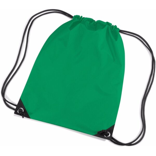 Groene rugtas met koord