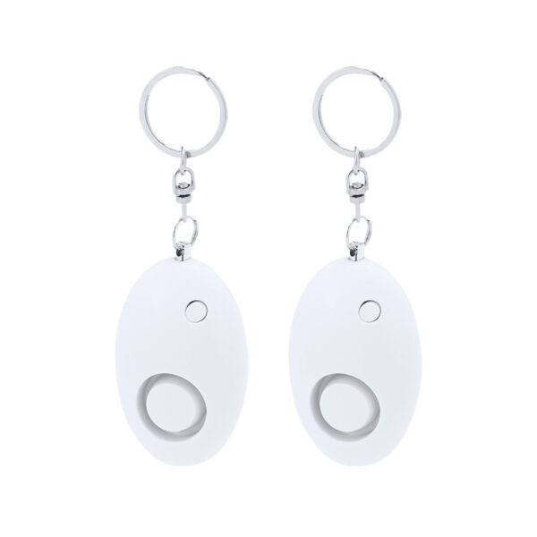 Persoonlijk alarm - 2x - Sleutelhanger met hard alarm geluid - Veiligheid - met LED lampje