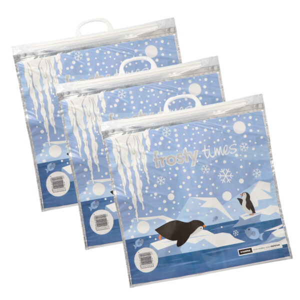 Draagtas koeltas voor lunch en flessen/voedsel - 3x - Frosty - 18 Liter - 52 x 52 cm