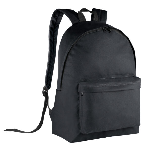 Kimood Schooltas/rugzak voor kinderen - 20 L - basisschool - lunchtas - zwart - 28 x 16 x 38 cm