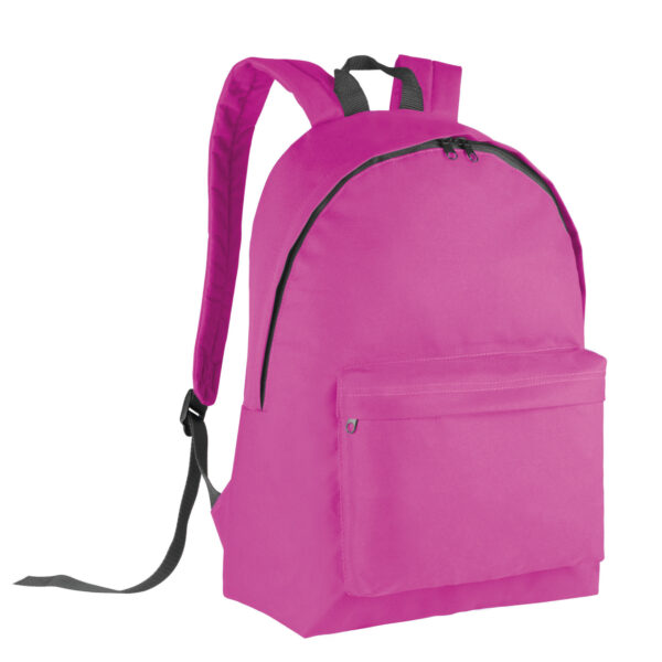 Kimood Schooltas/rugzak voor kinderen - 20 L - basisschool - lunchtas - fuchsia roze - 28 x 16 x 38 cm