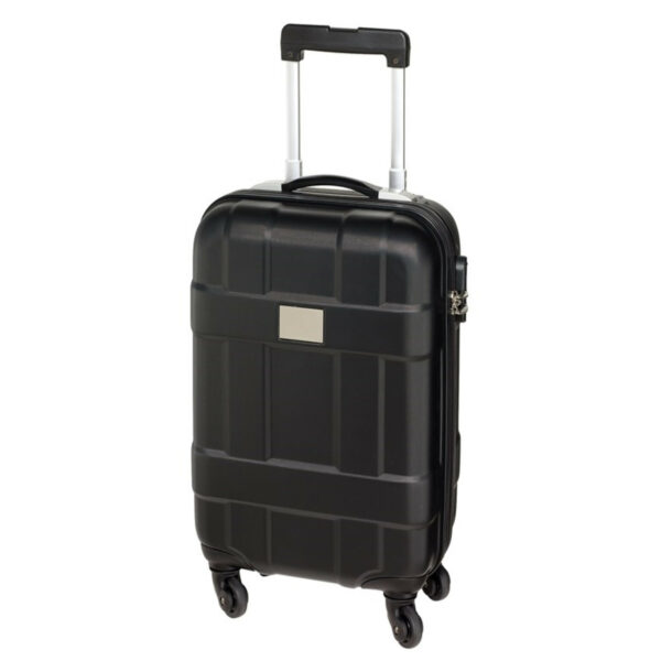 Concorde Handbagage/cabine reis trolley koffer - met zwenkwielen - 55 x 35 x 20 cm - zwart