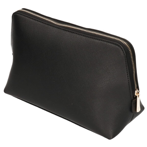 Bagbase Toilettas - zwart - met rit - 25 cm - luxe make-up tas