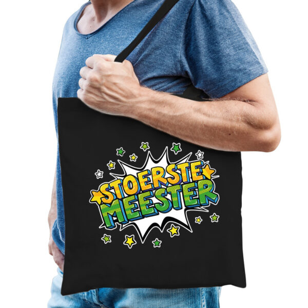 Stoerste meester tas zwart voor heren
