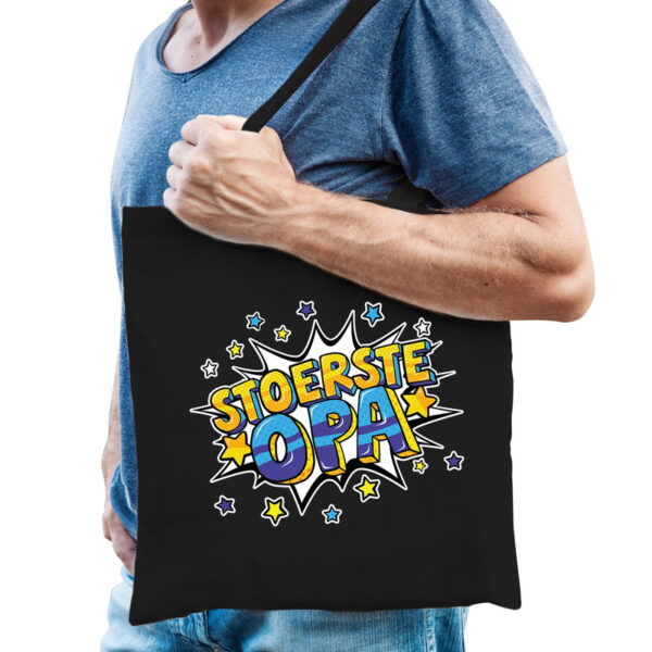 Stoerste opa tas zwart voor heren