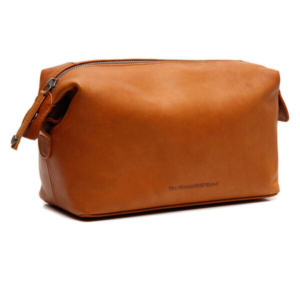 Chesterfield Leren Toilettas Westport Cognac