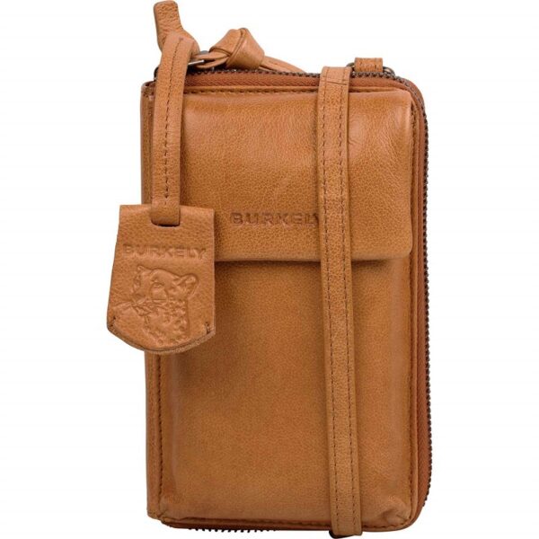 Burkely Crossbody Just Jolie Phone Wallet-Cognac