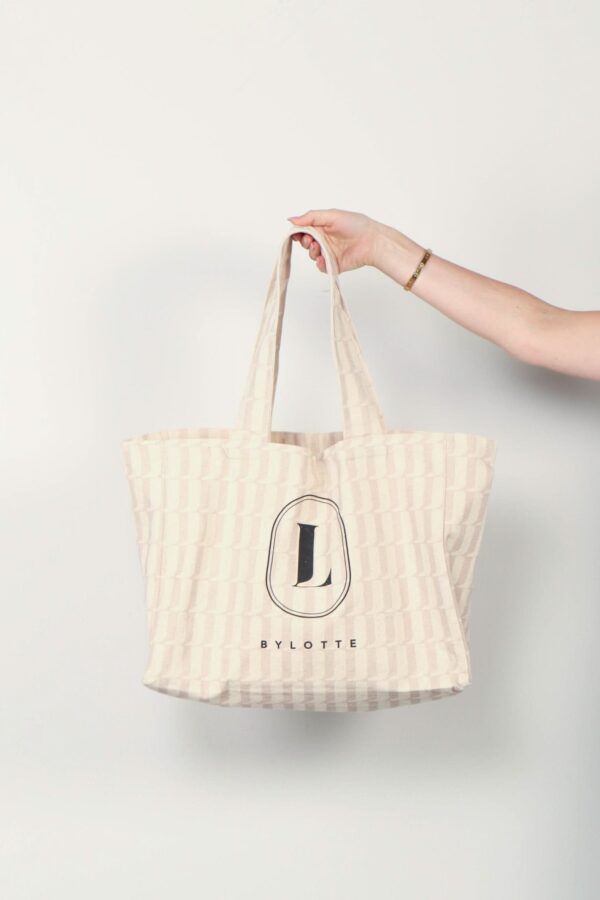 BYLOTTE Accessoires beige Katoen bylotte-tote-bag-beige-one size