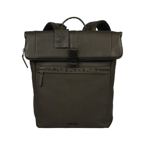 Burkely Minimal Mason Rolltop Backpack 14"-Green
