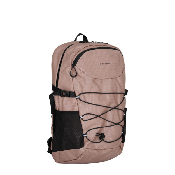 New Rebels Hugo Carmichael Waterdichte Rugzak: Hiking Rugtas van 26 Liter Old Pink