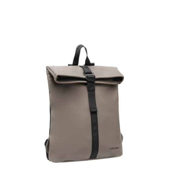 New Rebels Mart Los Angeles Taupe 7L Rolltop Rugzak Waterafstotend