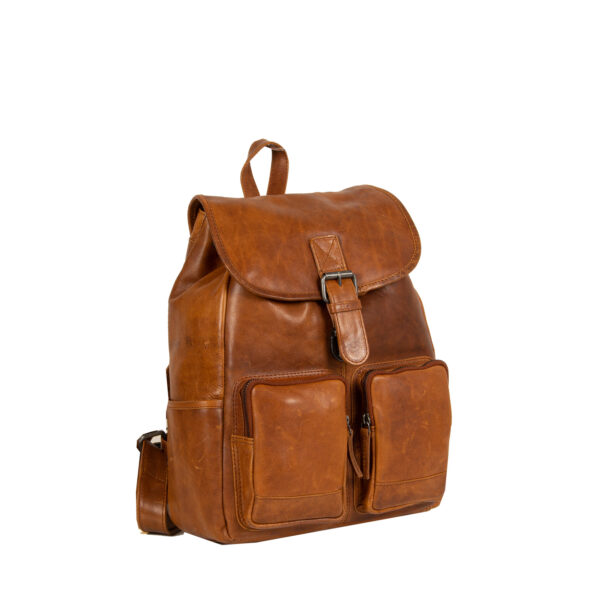 Justified Bags Justified Bags® Nynke Leren Classic Rugtas Cognac