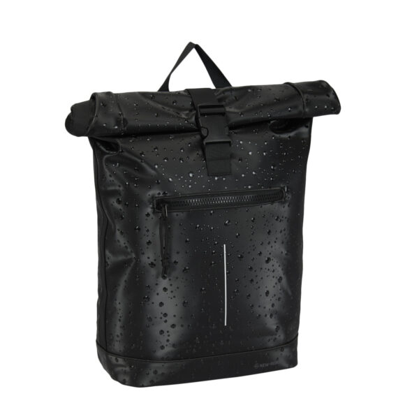 New Rebels New York Droplets Rolltop Rugzak - Waterafstotend - 21 Liter - Laptopvak