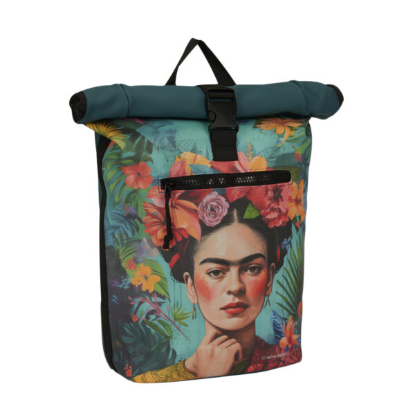 New Rebels Mart Art - New York Flowerhead 21L Rugtas Rolltop Waterafstotend Laptop 15.6"