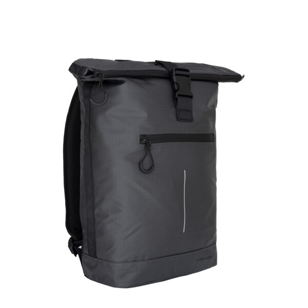 New Rebels Hugo New York 17L Waterdichte Rolltop Rugtas Zwart