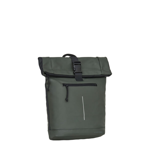New Rebels Mart New York Nachtgroen 21L Rugtas Rolltop Waterafstotend Laptop 15.6"