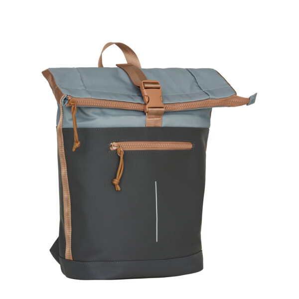 New Rebels Ferron New York Rolltop Rugzak 16L Antraciet