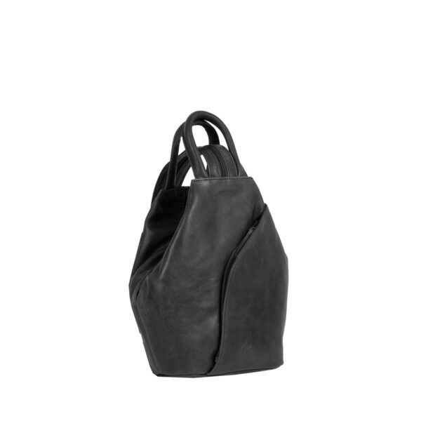 Justified Bags Justified Bags® Nynke Rugtas Zwart Leer