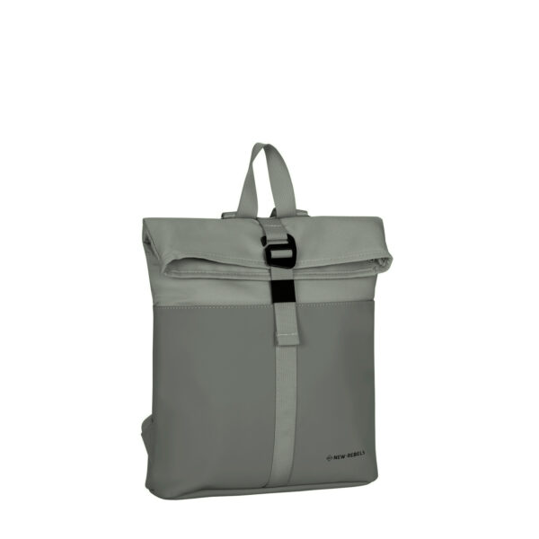 New Rebels Bruce Los Angeles Antraciet 7L Rolltop Rugzak Waterafstotend