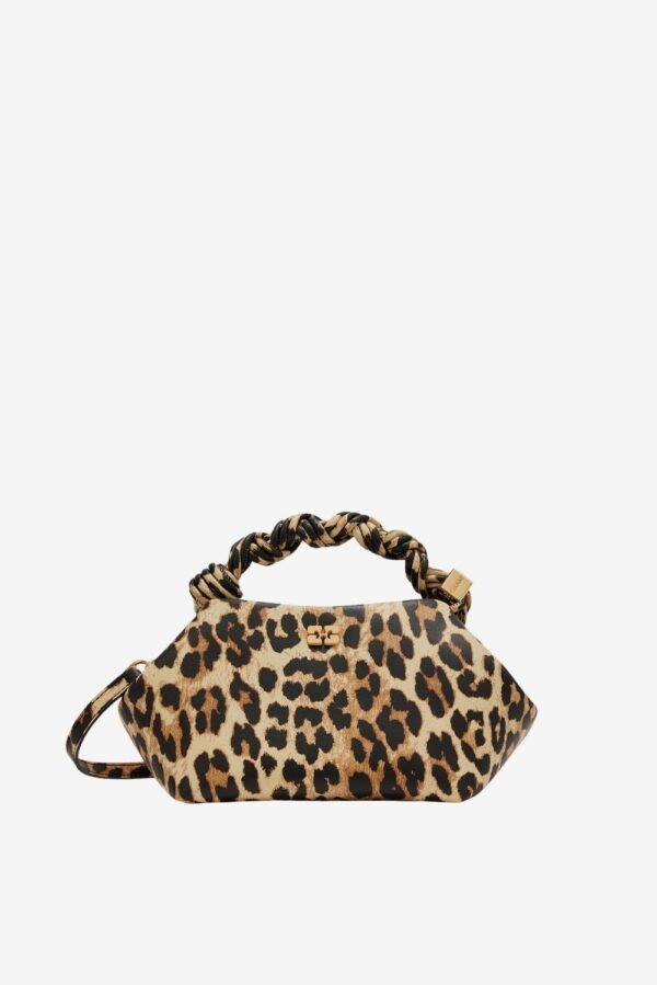 Ganni handtas A6494 leopard