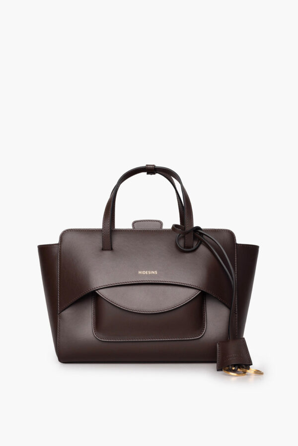 Hidesins shopper Flap M FL2512 dark brown