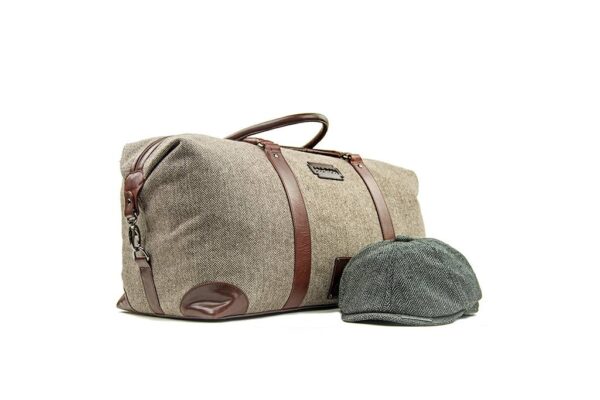 Tweed Plunjezak Bag Bruin | Peaky Blinders
