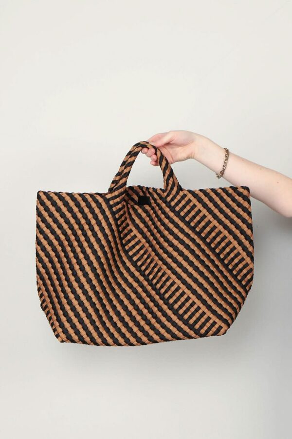 Naghedi Tassen bruin Neopreen naghedi-st-barths-large-tote-ravenna-onesize