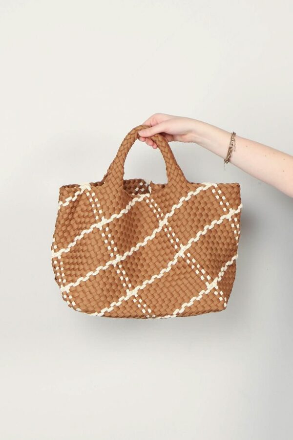 Naghedi Tassen bruin Neopreen naghedi-st-barths-medium-tote-cove-onesize