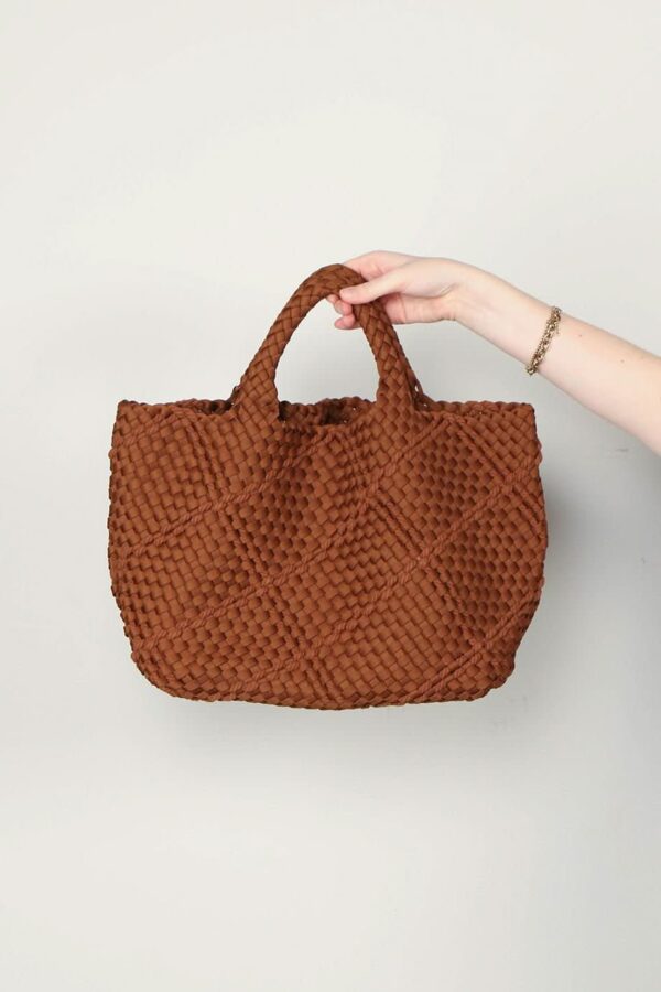 Naghedi Tassen bruin Neopreen naghedi-st-barths-medium-tote-harbor-onesize