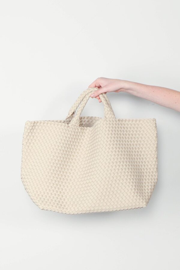 Naghedi - Tas - St Barths large tote -  Ecru