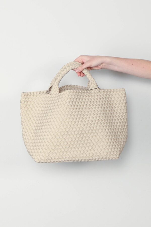 Naghedi Accessoires Beige Neopreen naghedi-tas-st-barths-medium-tote-ecru-one size