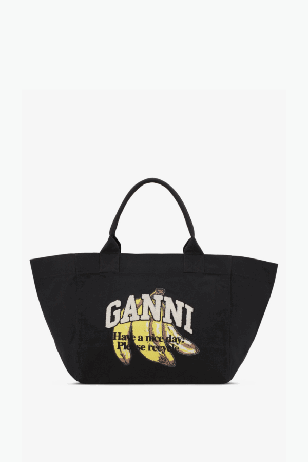 Ganni shopper XXL A6896 black