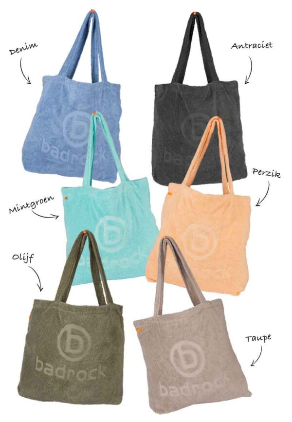 Badstof tas van Badrock-Denim tas