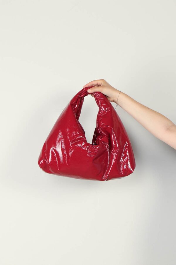 Kassl Editions - Tas - Anchor Small Lacquer Wool - Red