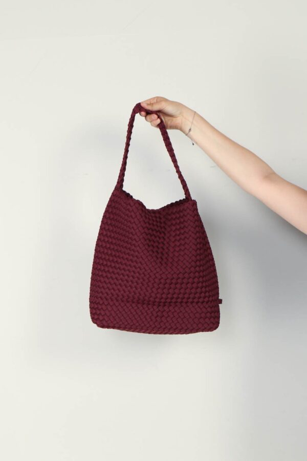 Naghedi - Tas - Nomad Hobo Medium - Bordeaux