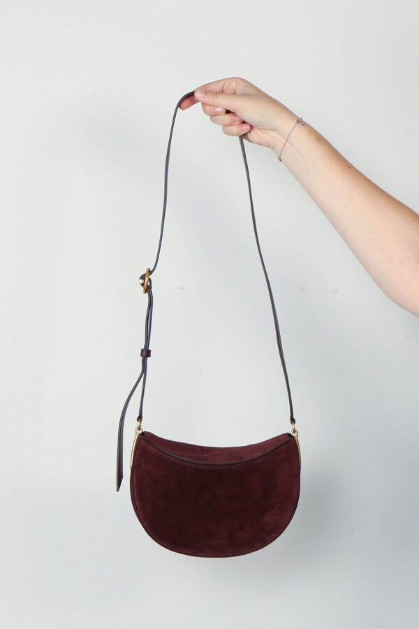 Wandler Tassen rood maat Leer wandler-tas-kate-acai-suede-grape-onesize