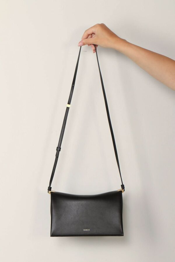 Wandler Tassen Zwart Katoen wandler-tas-uma-baguette-black-one size
